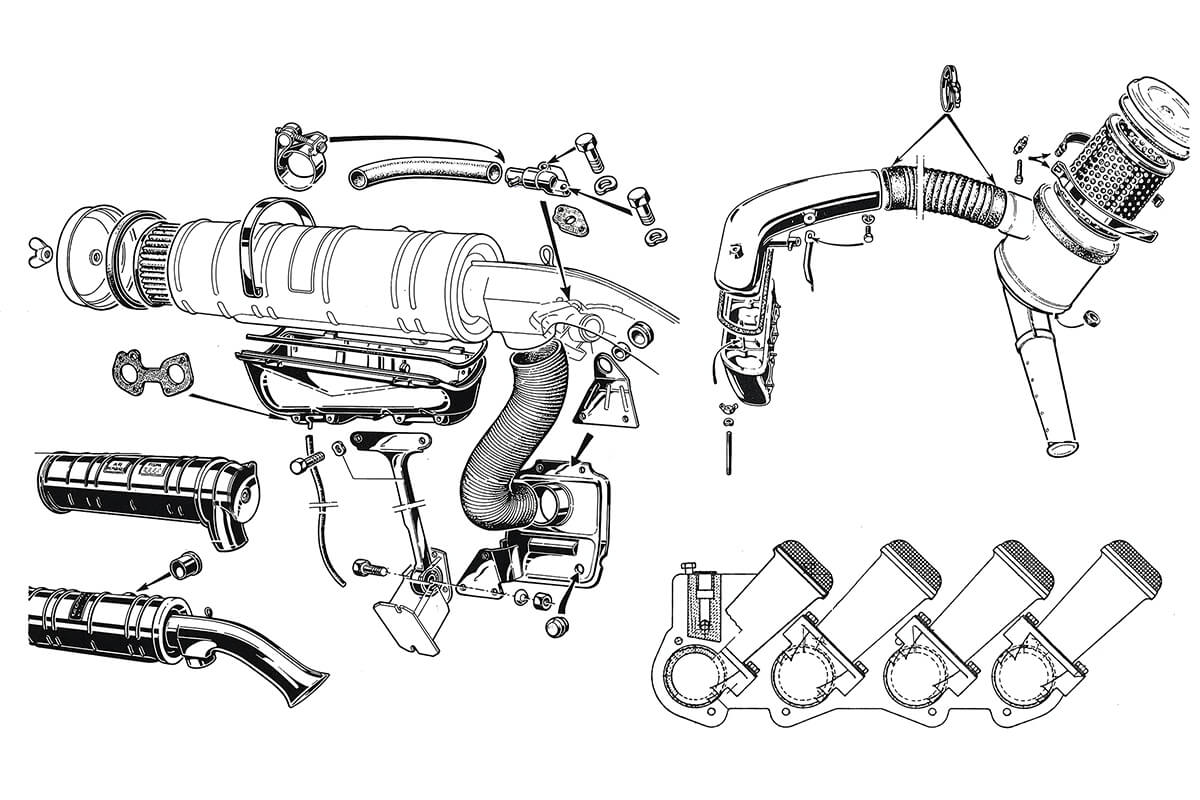 Air Filter Assemblies | Mechanical | 105/115 Series (Shared Parts) | Alfa Romeo Parts Diagram | Alfaholics