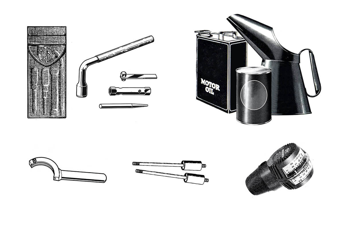 Tools | Mechanical | 105/115 Series (Shared Parts) | Alfa Romeo Parts Diagram | Alfaholics