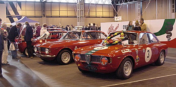 Andrew Banks GTA Replica on display at the UK historic motorsport show 2001
