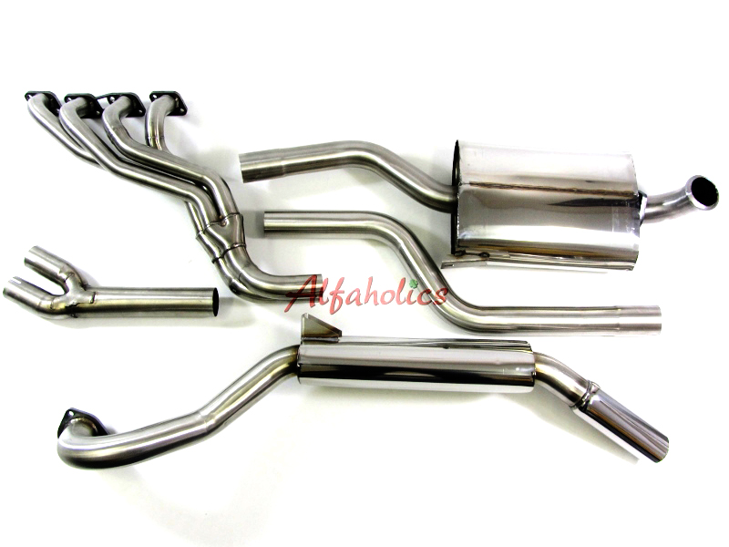 Alfaholics Stainless Steel Sports Exhaust System - Alfaholics