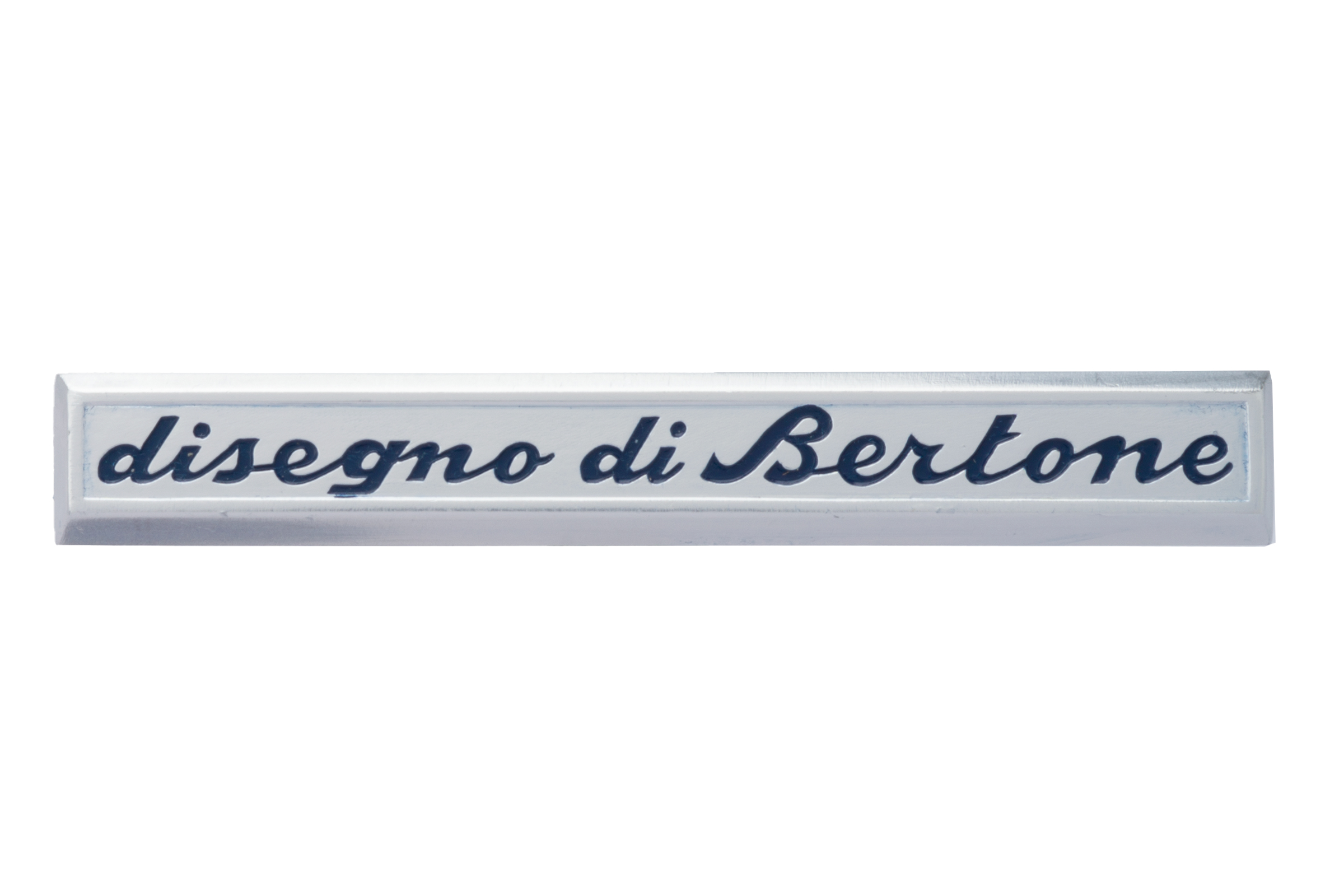 Silver Blue Disegno di Bertone Script – Early