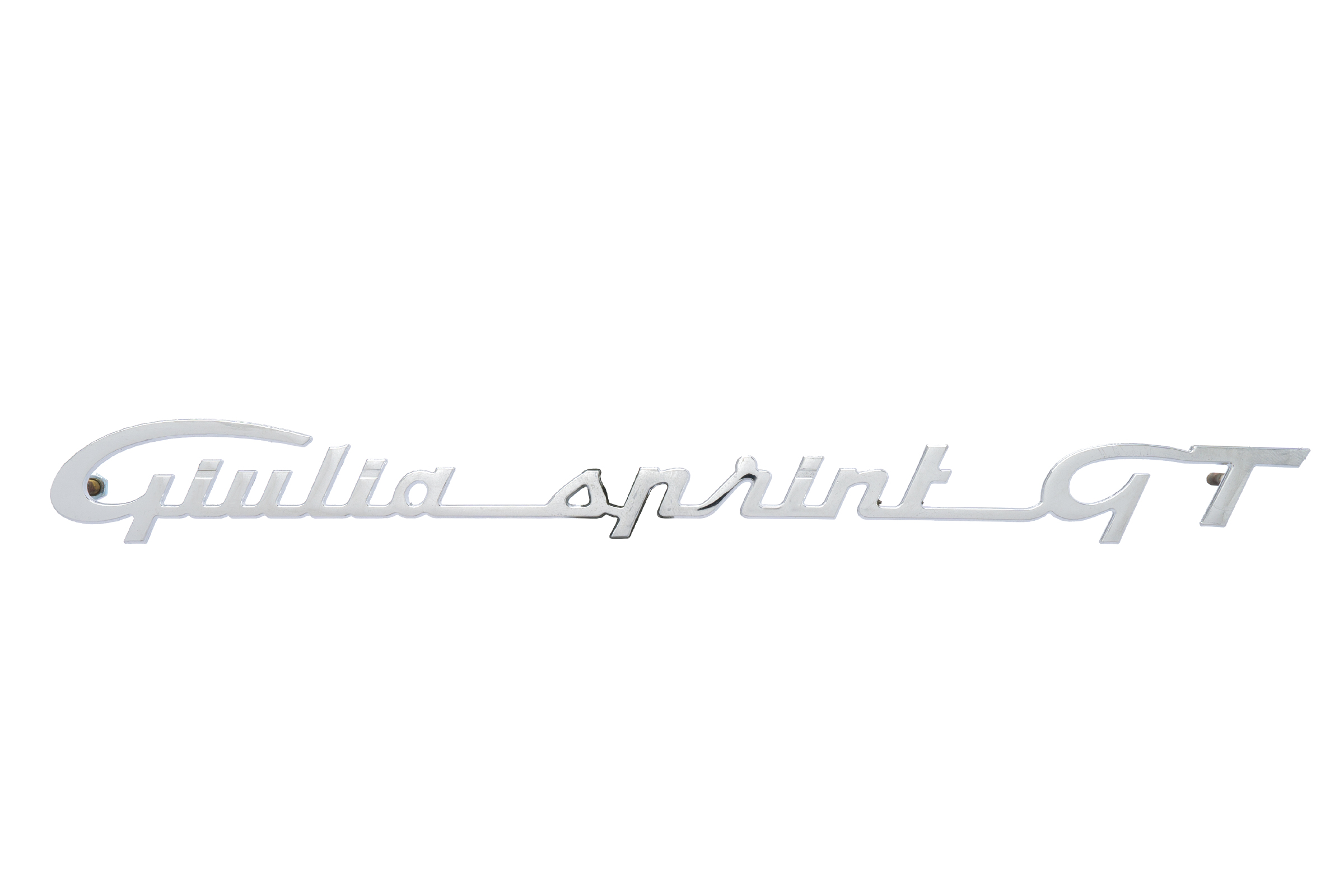 Giulia Sprint GT Bootlid Script