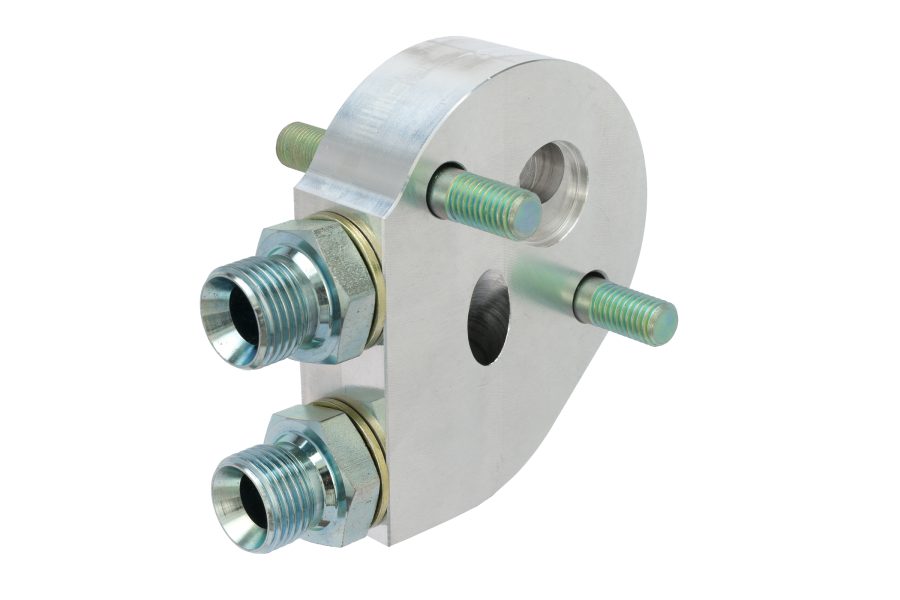 Oil Cooler Sandwich Plate • Early Cartridge