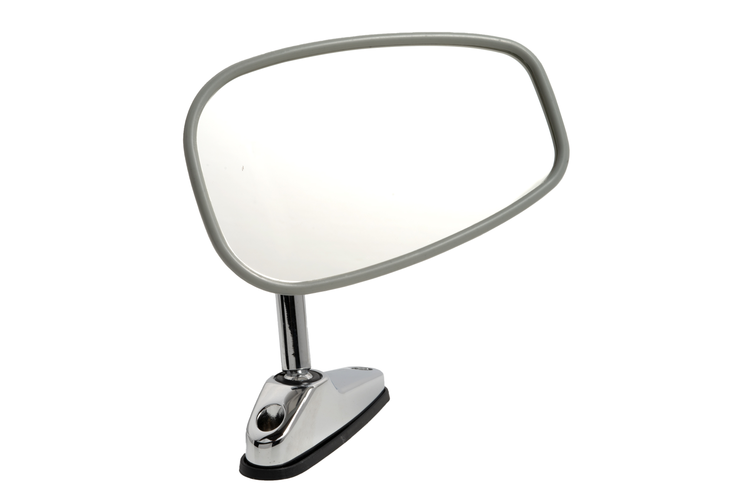 Chrome Oval Door Mirror