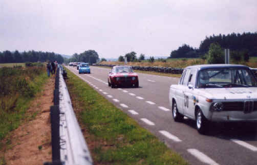 Alfaholics Victorious again in GTA Challenge! Chimay Belgium - July 2002