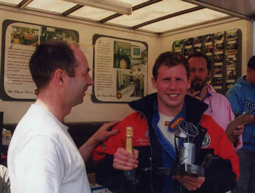 Alfaholics Victorious again in GTA Challenge! Chimay Belgium - July 2002