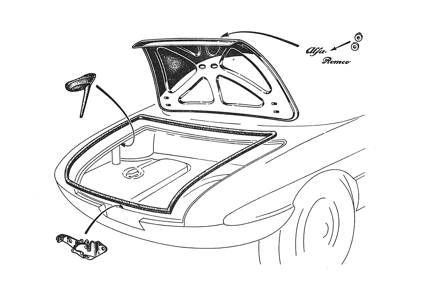 Fuel Filler Neck Seal • Spider