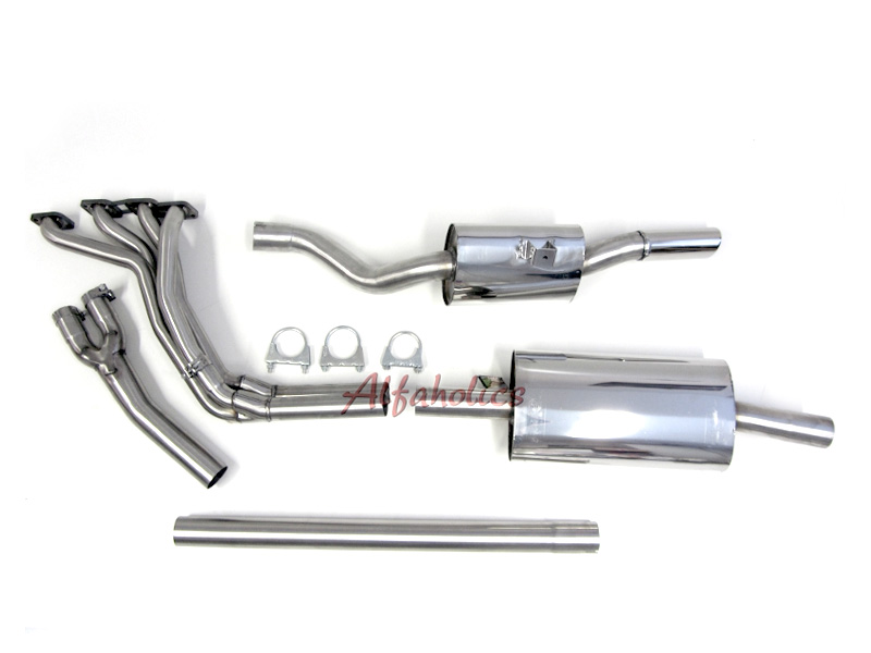 Alfaholics 101 Series Stainless Steel Sport Exhaust Systems