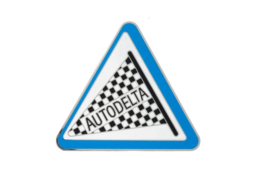 Autodelta Enamel Badge • Stick On