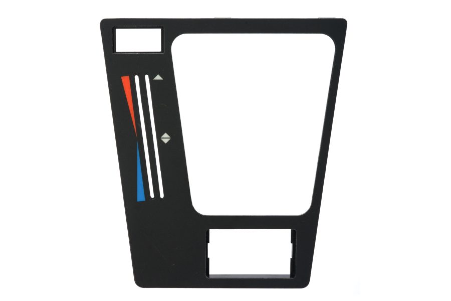 Heater Fascia Console Panel • S3 (1986-1989)