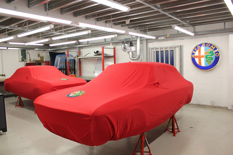 Alfaholics Fully Fitted Indoor Car Cover - GT