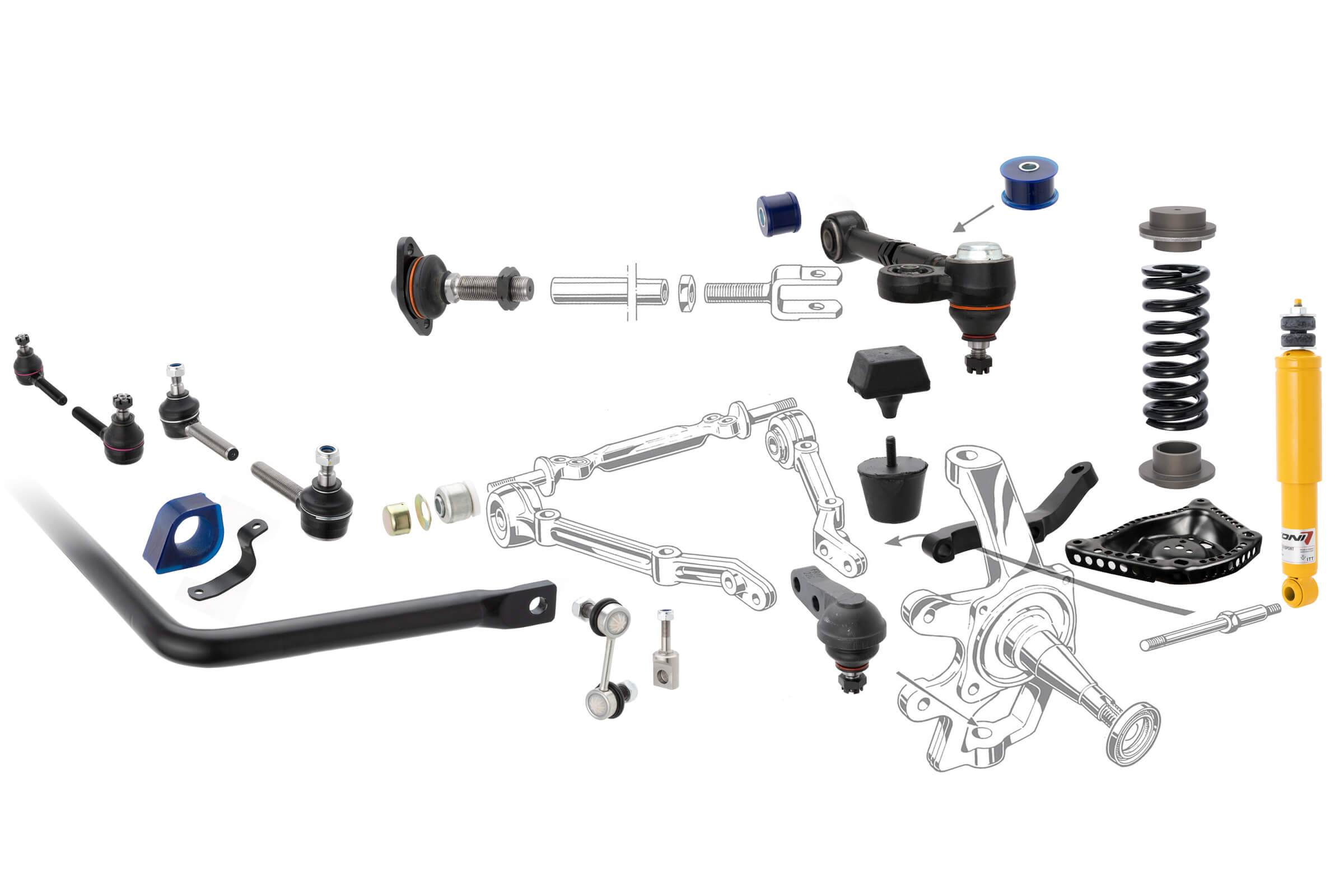 Suspension Rebuild Package • Stage 2 • Fast Road
