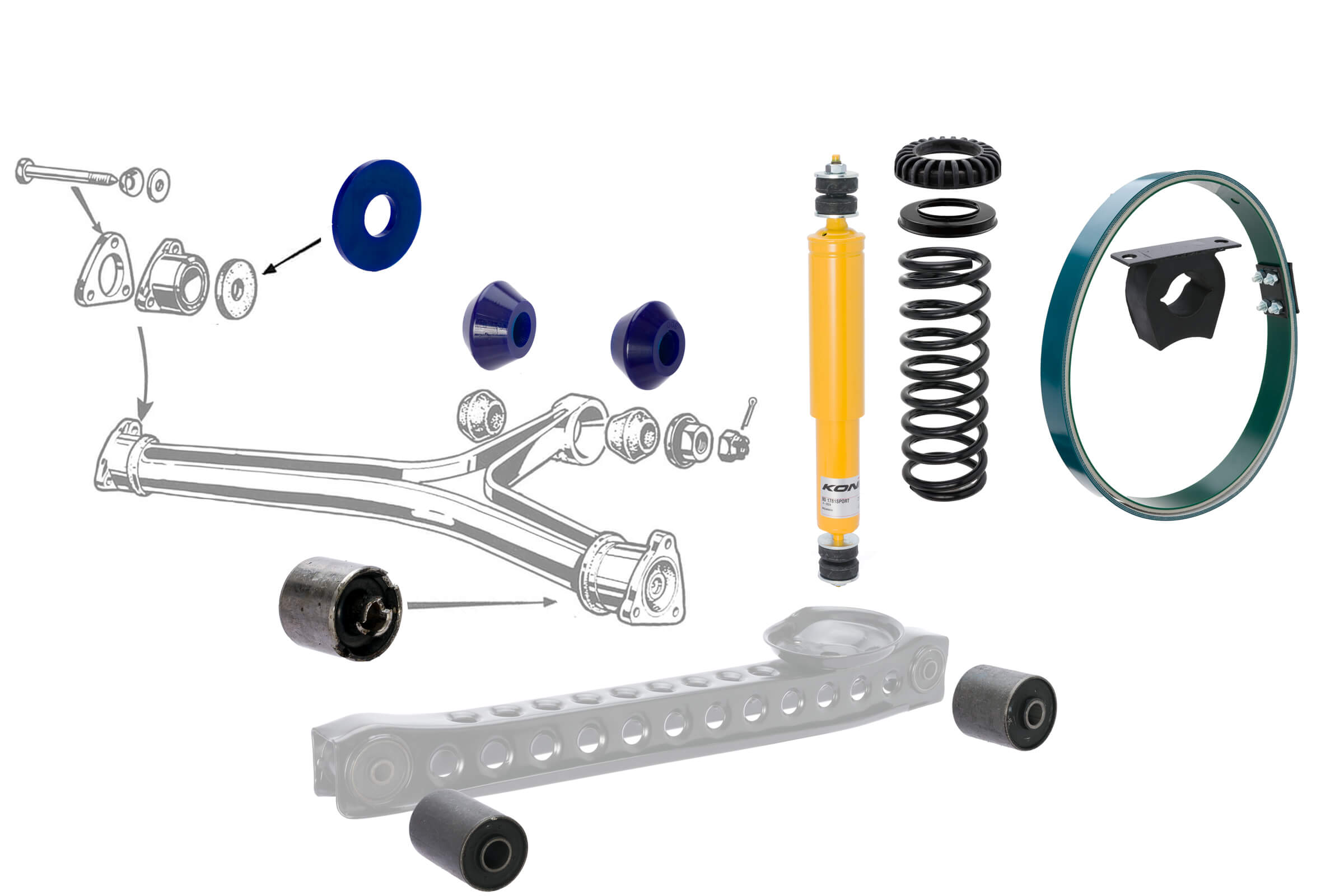 Suspension Rebuild Package • Stage 1 • Fast Road