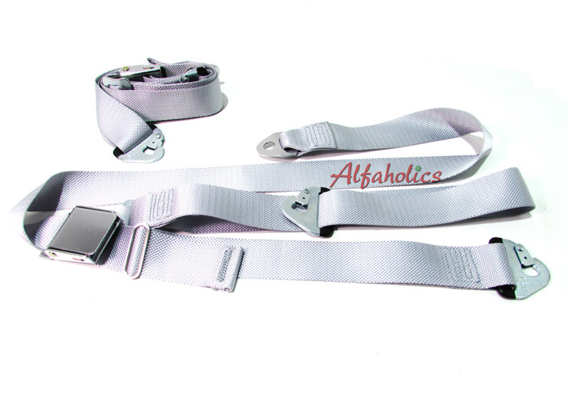 Alfaholics Period Correct 3-Point Seat Belt Set