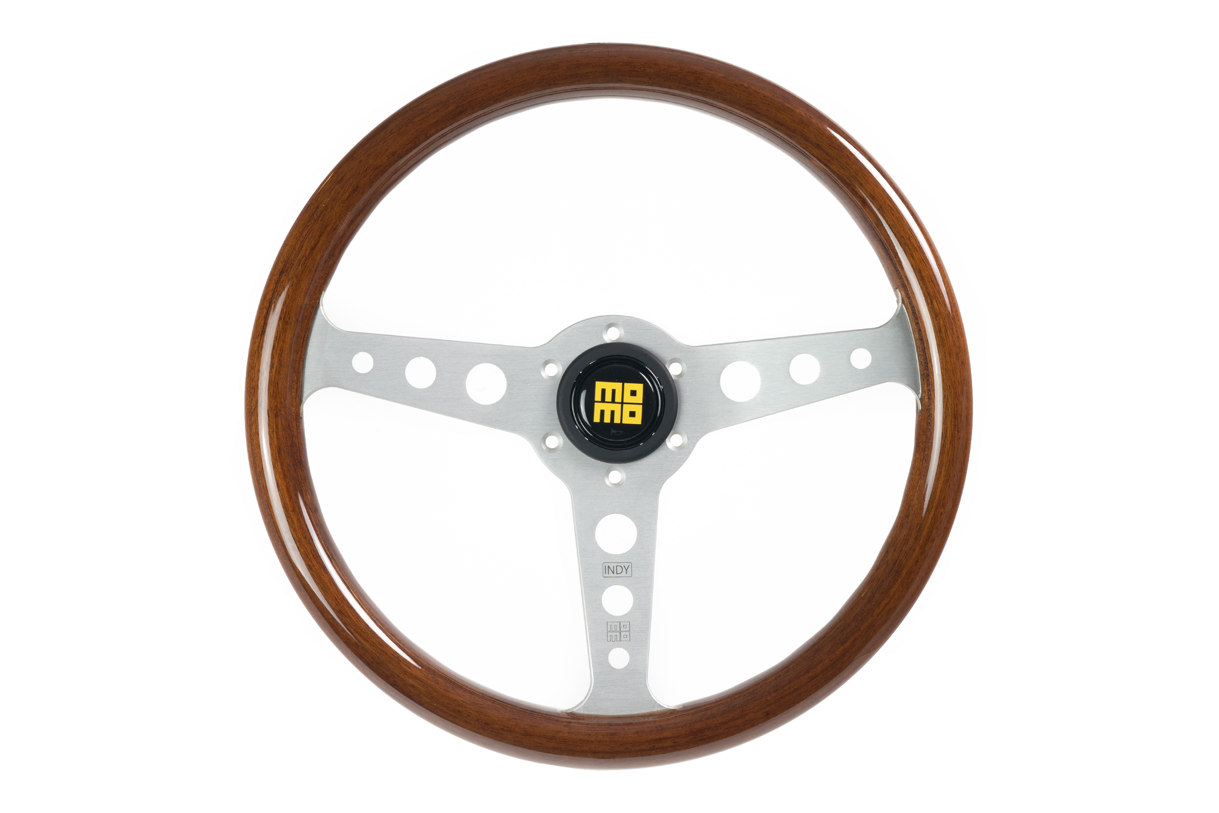Steering Wheel • Momo Indy Heritage 350mm Wood Rim