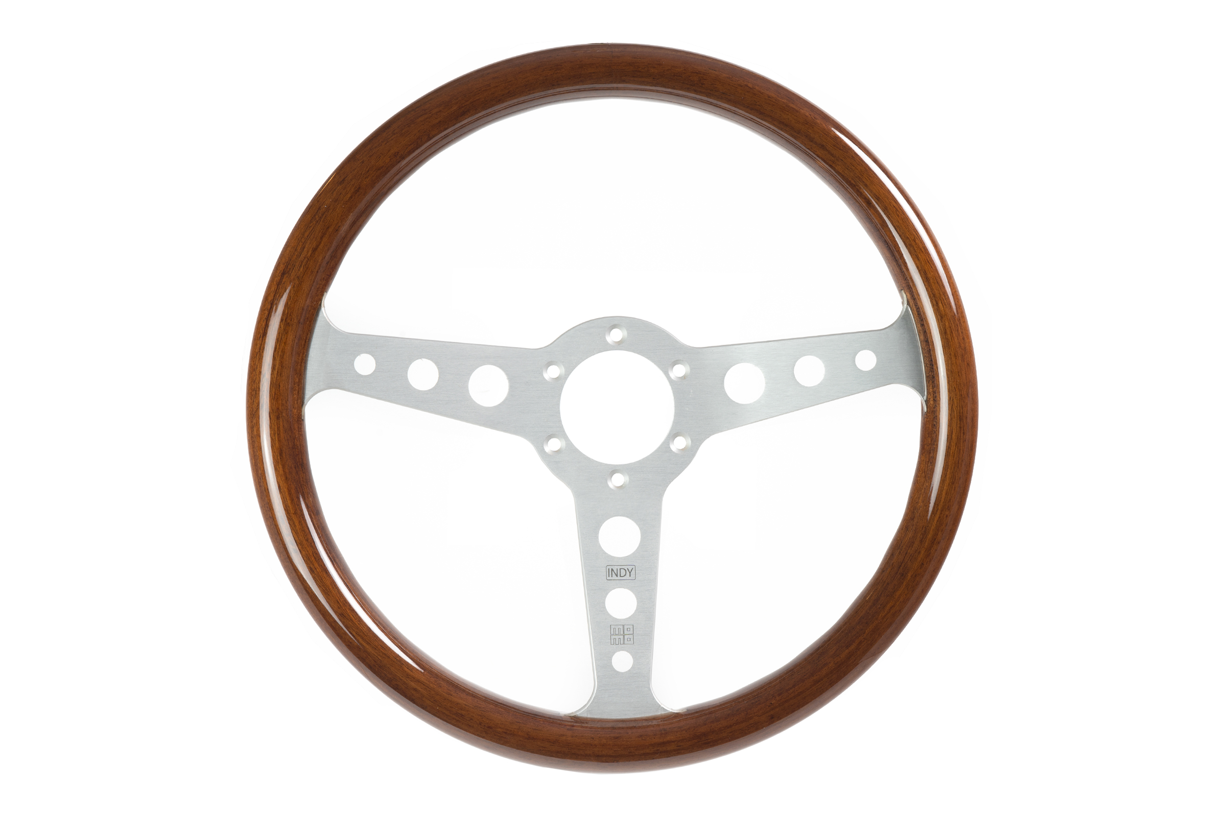 Momo Indy Heritage 350mm Wood Rim Steering Wheel