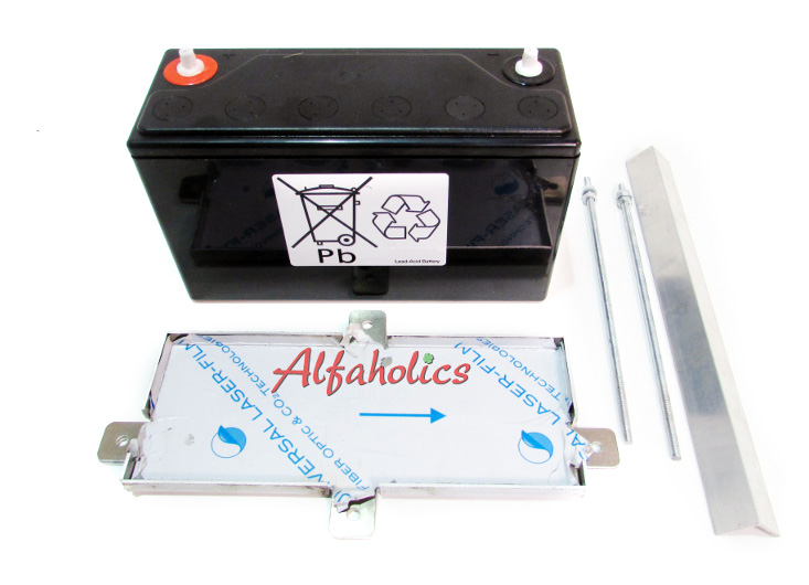 Red Top 30 Battery With Vertical Mount Battery Tray - Alfaholics