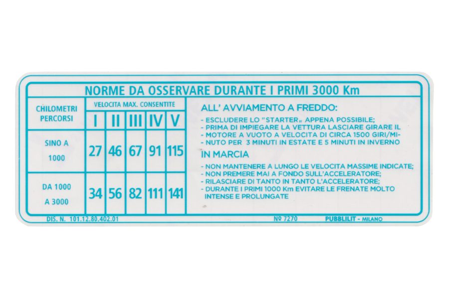 Running In Sticker • Italian
