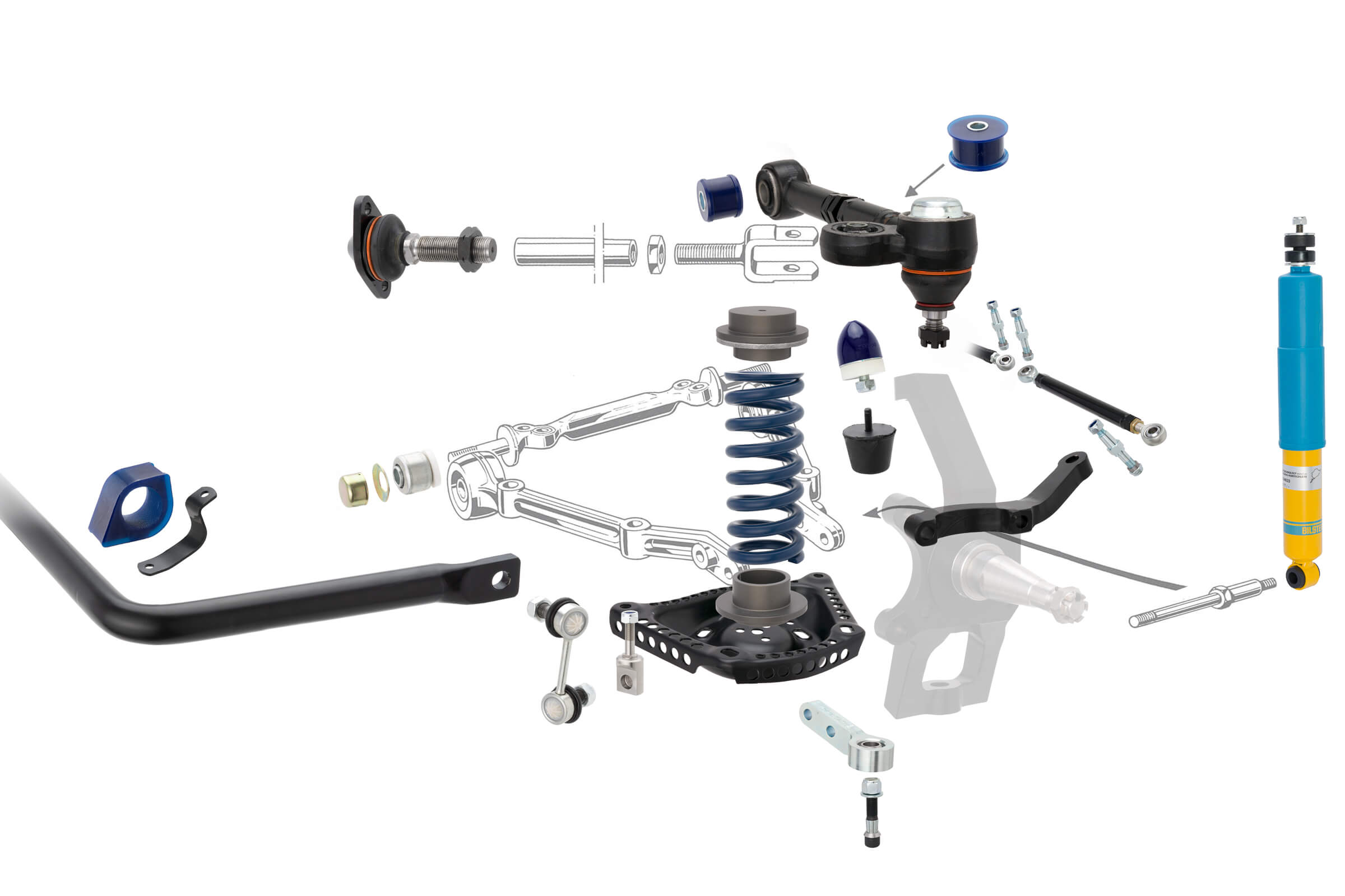 Suspension Rebuild Package • Stage 3 • Fast Road / Race