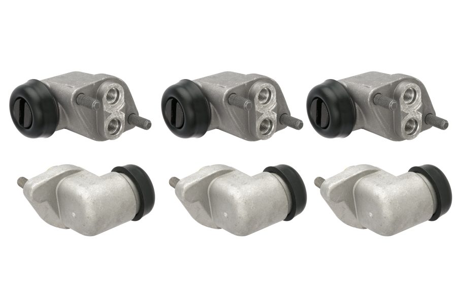 Front Wheel Cylinder • Three Brake Shoes
