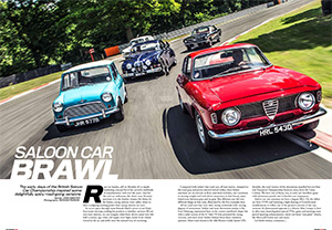 Classic Cars Magazine - Saloon Car Brawl