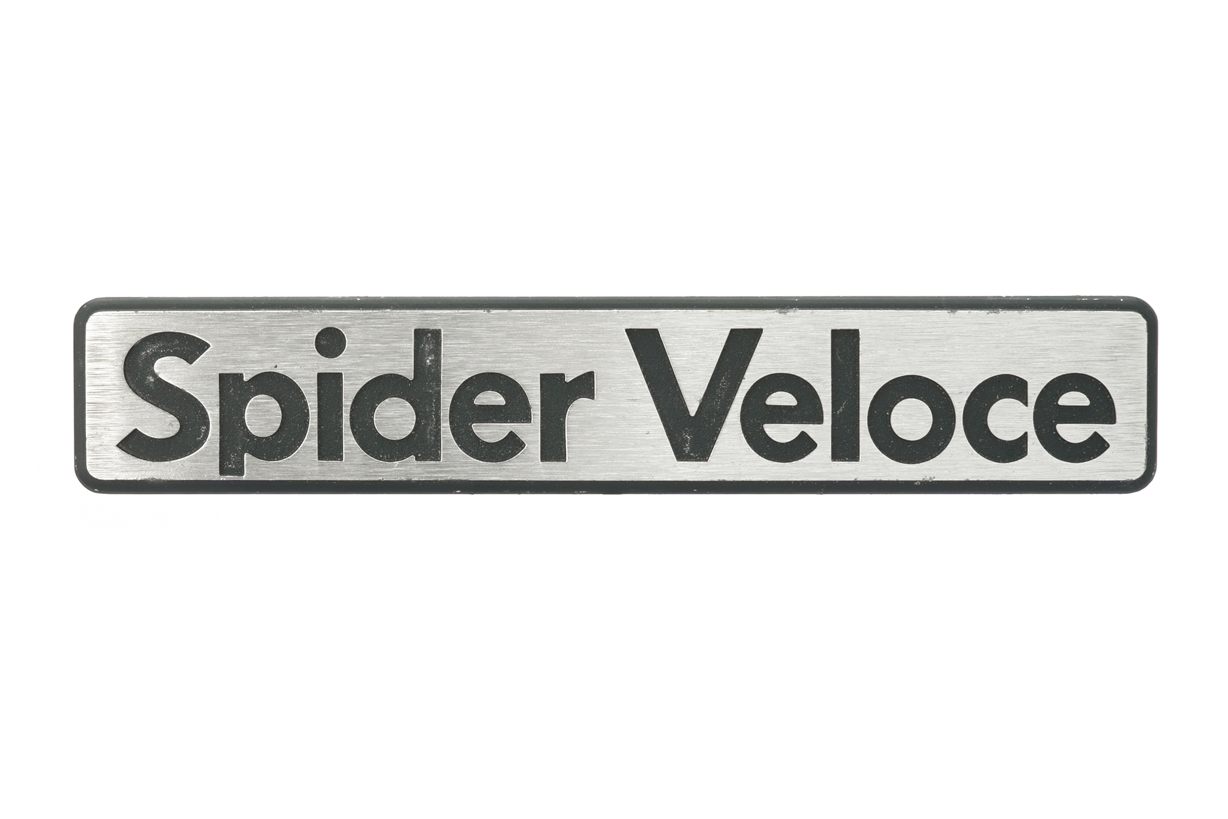 Spider Veloce Badge – S3 (1983-1989)