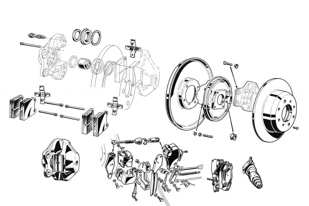 Mechanical Diagrams For 105  115 Series Coupe  Alfa Romeo