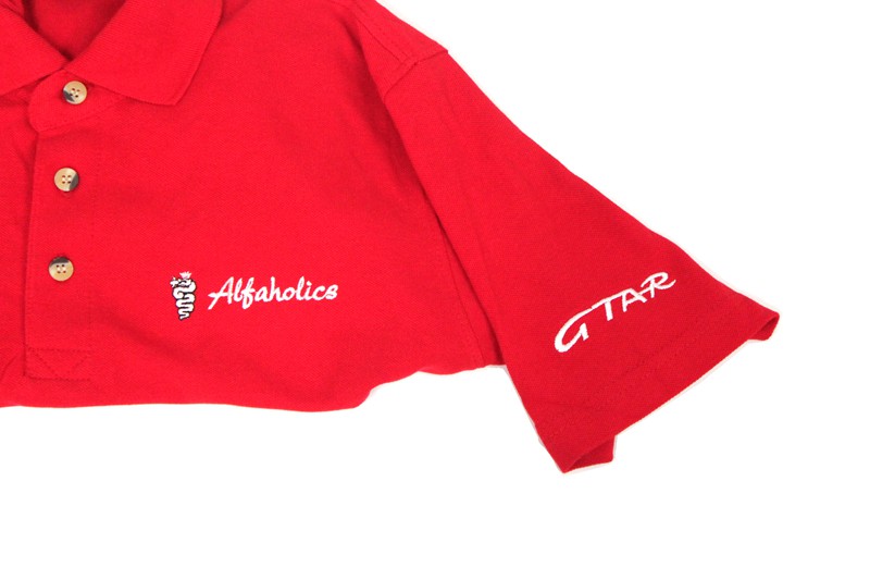 Alfaholics/GTA-R Red Polo Shirt - Alfaholics