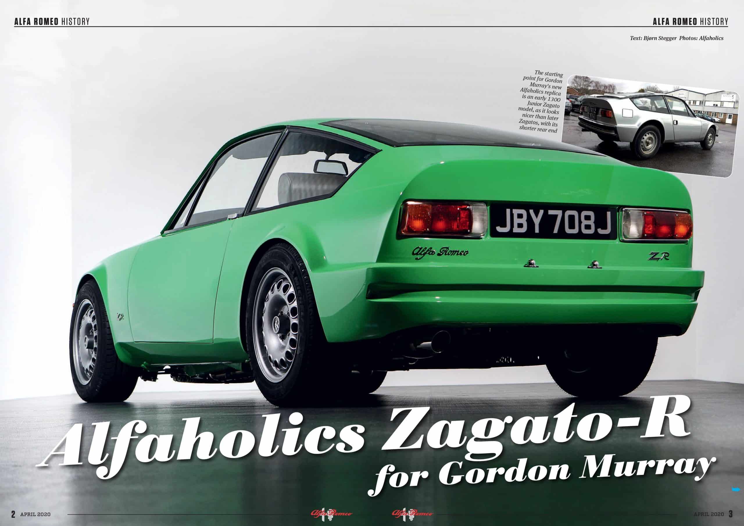 Alfa Romeo NYT - Alfaholics Zagato-R (April 2020)