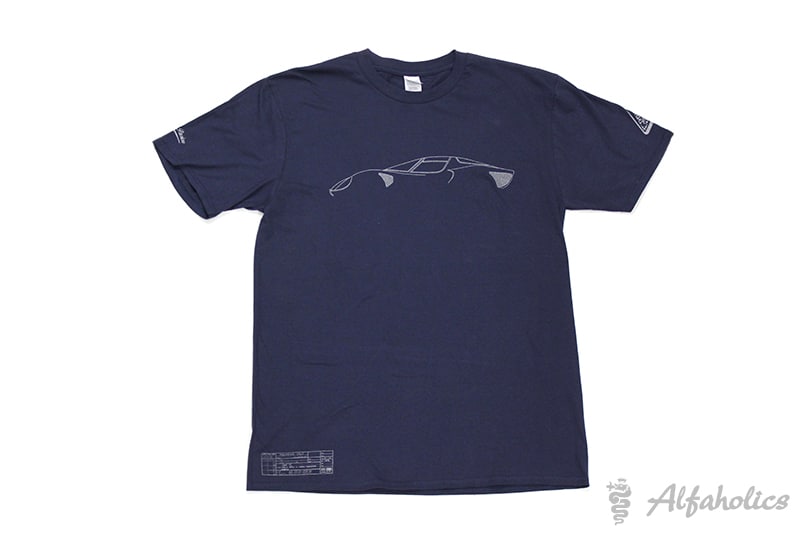 Alfaholics Heritage T-Shirt – “Tipo 33 Stradale” Limited Edition