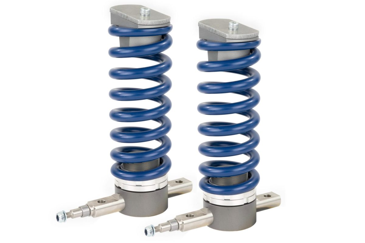 Fully Adjustable 2 1/4″ Spring  & Rose Jointed Drop Link Kit