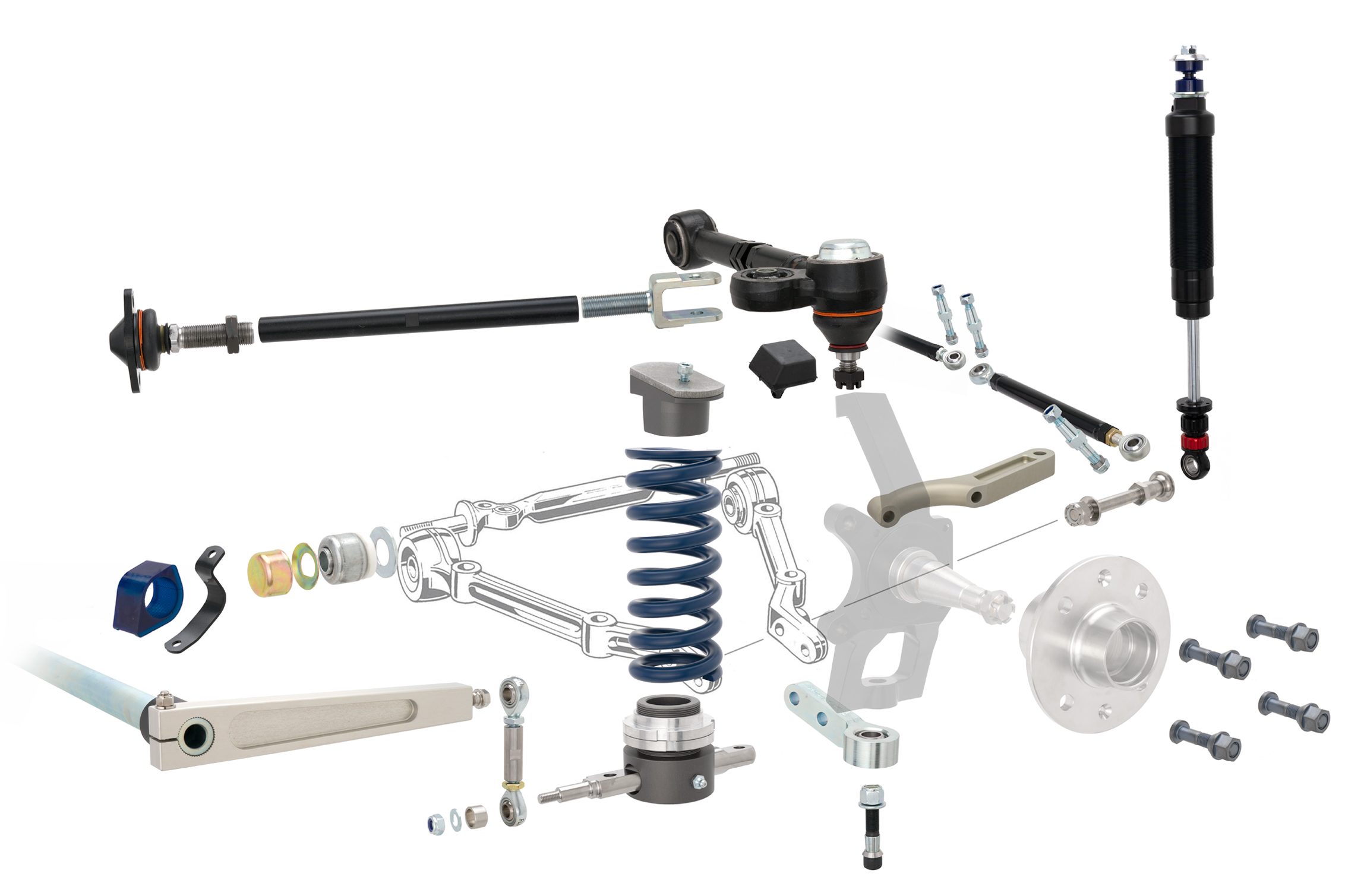 GTA-R Fully Adjustable Suspension Package