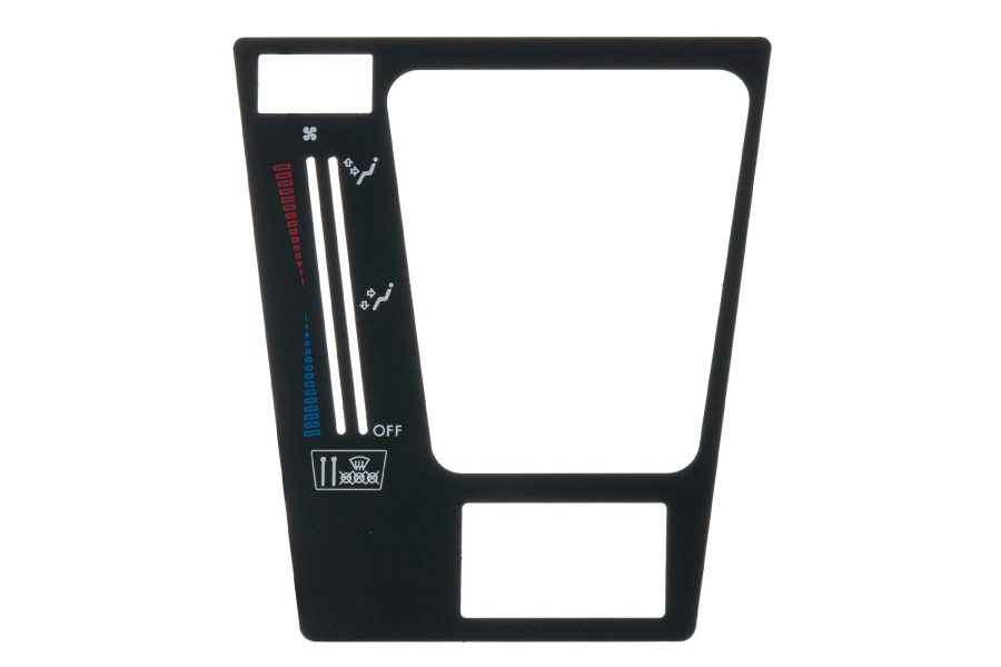 Heater Fascia Console Panel • S3/S4 (1987-93)