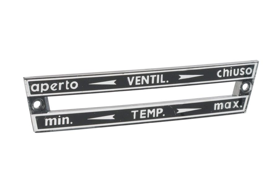 Heater Fascia • 1st Series GT / Giulia