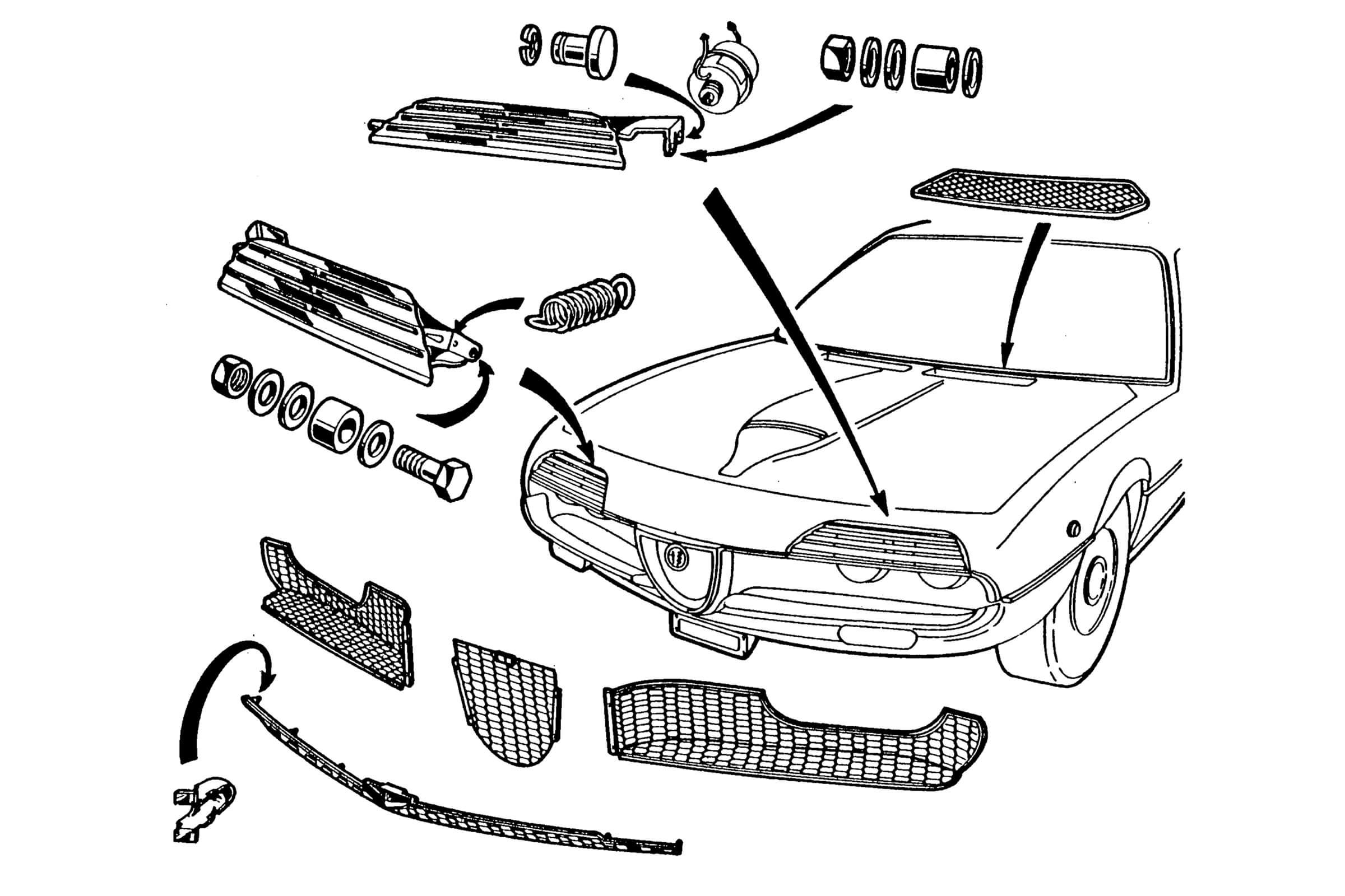 Lower Front Valance Grille • Montreal Lower Front Valance Grille • Montreal